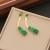   square necklace  temperament stainless steel clavicle chain I