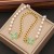 original  fashion Pearl necklace  personality enamel butterfly pendant  temperament stainless steel