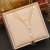   star Moon clavicle chain  temperament multilayer chain  fashion stainless steel