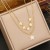   star Moon clavicle chain  temperament multilayer chain  fashion stainless steel