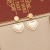   fashion Pearl love necklace  temperament stainless steel clavicle chain I