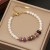 original  natural bracelet  Shells I temperament stainless steel