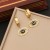   personality stainless steel eyes necklace  fashion chain  set