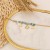 retro eyes bracelet  personality elephant stainless steel  flowers