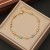   personality enamel eyes bracelet  fashion love  stainless steel