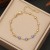   personality enamel eyes bracelet  fashion love  stainless steel