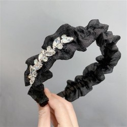  leaf fully-jewelled Headband brilliant leaves crystal Headband temperament hi..