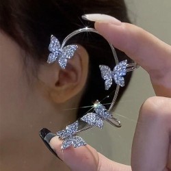  flowers butterfly super leaf tassel diamond
