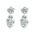 occidental style exaggerating Acrylic earrings womanins trend Rhinestone earring Bohemia long style Ea