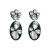 occidental style exaggerating Acrylic earrings womanins trend Rhinestone earring Bohemia long style Ea