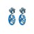 occidental style exaggerating Acrylic earrings womanins trend Rhinestone earring Bohemia long style Ea
