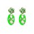 occidental style exaggerating Acrylic earrings womanins trend Rhinestone earring Bohemia long style Ea