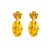 occidental style exaggerating Acrylic earrings womanins trend Rhinestone earring Bohemia long style Ea