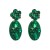 occidental style exaggerating Acrylic earrings womanins trend Rhinestone earring Bohemia long style Ea