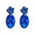 occidental style exaggerating Acrylic earrings womanins trend Rhinestone earring Bohemia long style Ea