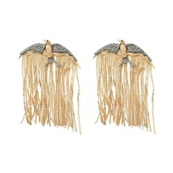 occidental style earrings tassel Earring fashion personality Alloy animalearri..