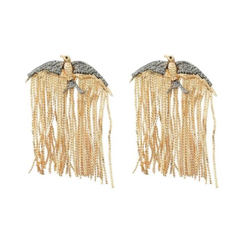 occidental style earrings tassel Earring fashion personality Alloy animalearrings
