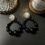  trendins wind  fashion geometry Round beads earrings earring resin high Earring