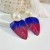 occidental style fashion  gradual change leaves earrings womanins trend all-Purpose Pearl temperament