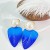 occidental style fashion  gradual change leaves earrings womanins trend all-Purpose Pearl temperament