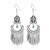 retro ethnic style all-Purpose earrings  fashion Bohemia tassel ear stud occidental style long style personalit