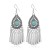 retro ethnic style all-Purpose earrings  fashion Bohemia tassel ear stud occidental style long style personalit