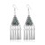 retro ethnic style all-Purpose earrings  fashion Bohemia tassel ear stud occidental style long style personalit