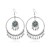 retro ethnic style all-Purpose earrings  fashion Bohemia tassel ear stud occidental style long style personalit
