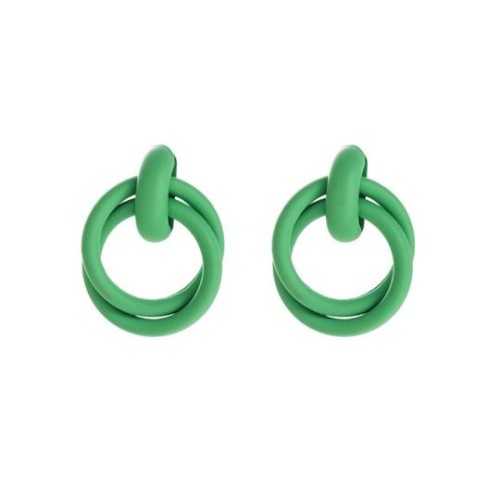  occidental style earrings Alloy circle brief geometry fashion ear stud woman