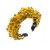  Headband occidental style fashion exaggerating velvet diamond Headband personality high temperament width wo