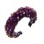  Headband occidental style fashion exaggerating velvet diamond Headband personality high temperament width wo