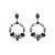 occidental style fashion geometry Round exaggerating Alloy color glass diamond fully-jewelled personality woman