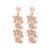 occidental style fashion brief Bohemian style diamond Wordmama personality exaggerating long style earring
