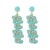 occidental style fashion brief Bohemian style diamond Wordmama personality exaggerating long style earring