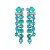 occidental style fashion super Alloy diamond fully-jewelled long style tassel earring temperament earrings