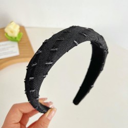  same style classic jean Headband high Headband brief wind woman