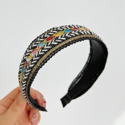Korean style Bohemia all-Purpose trend Headband weave Headband head