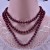 occidental style fashion beads chain mixed color glass imitate Pearl long necklace long multilayer sweater c
