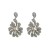 occidental style fashion exaggerating earrings Alloy luxurious temperament embed Rhinestone fully-jewelled 