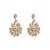 occidental style fashion exaggerating earrings Alloy luxurious temperament embed Rhinestone fully-jewelled 