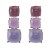 earrings exaggerating occidental style earrings geometry earring woman multilayer square resin Earring