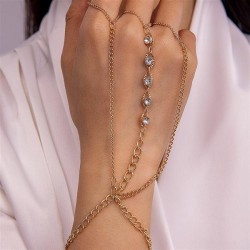 fashion brief all-Purpose more diamond chain multilayer braceletins bracelet