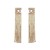 occidental style fashion earrings wind super colorful diamond long style claw chain Rhinestone high woman tassel
