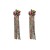 occidental style fashion personality temperament long style Alloy claw chain tassel earrings exaggerating geome