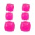 exaggerating occidental style earrings geometry earring woman multilayer square Alloy resin