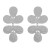 spring flowers earrings occidental style Earring woman trend Metal Alloy flowersearrings
