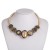  fashion clavicle chain drop glass Round Collar exaggerating necklacenecklace