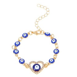 occidental style fashion eyes  Turkey eyes hollow diamond love enamel eyes bra..