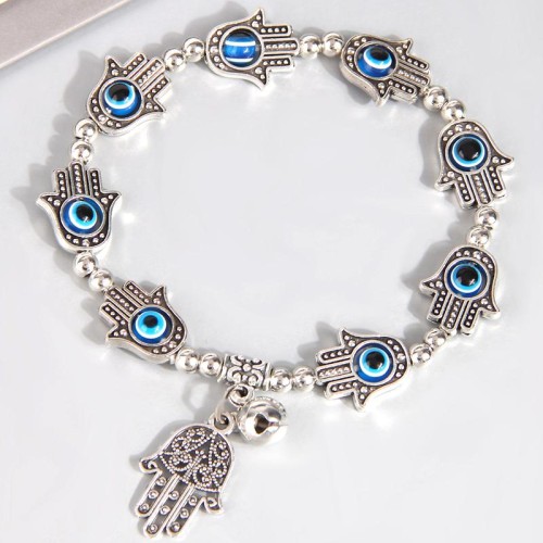 fashion retro eyes woman bracelet