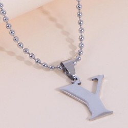 fashion concise WordY personality man necklace